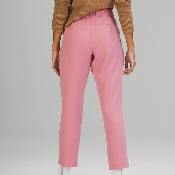 🥰 Lululemon On the Fly Mid-Rise Pant TravelWoven 10 12 💕 - Picture 3 of 12